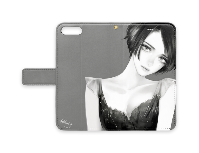 手帳型iPhoneケース - iPhone 8 Plus / 7 Plus - ストラップ穴 あり