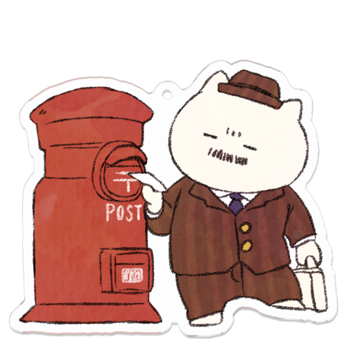 アクリルキーホルダー - 70 x 70 (mm)