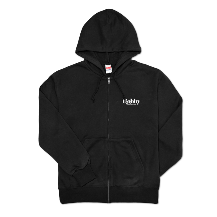 Bobbyのジップパーカー - M - ブラック