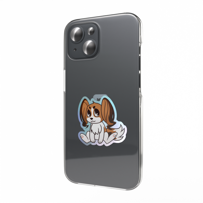 オーロラスマホステッカー - 縦