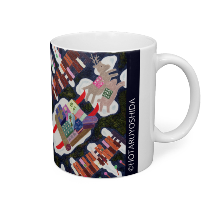 マグカップ - 直径 8 cm / 高さ 9.5 cm