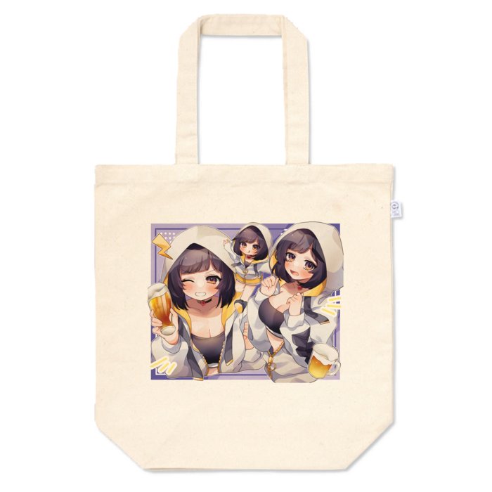 トートバッグ - M - プリント面積中