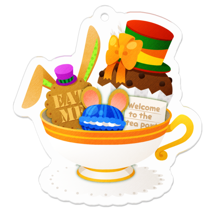 童話 アリスのアクリルキーホルダー Puppetic Booth