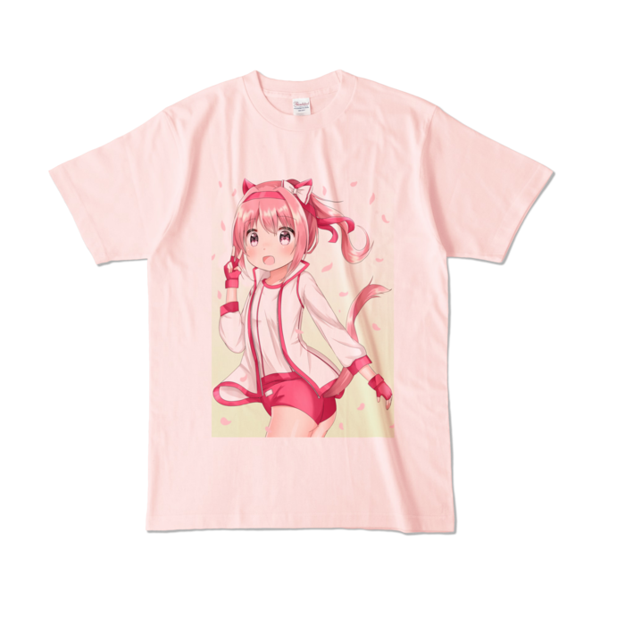カラーTシャツ - L - ライトピンク (淡色)