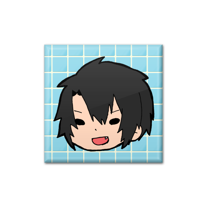 缶バッジ - 四角形40mm