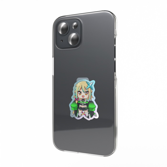 オーロラスマホステッカー - 縦