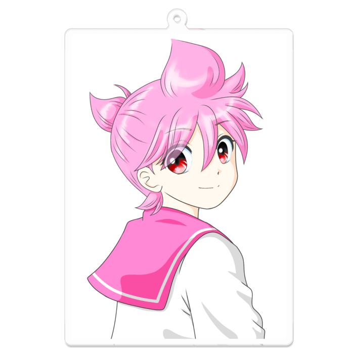 アクリルキーホルダー - 100 x 100 (mm)
