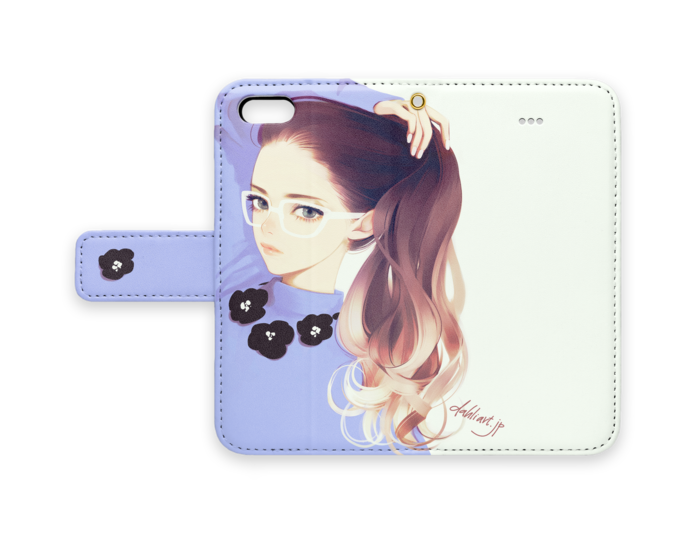 手帳型iPhoneケース - iPhone 5 / SE - ストラップ穴 あり