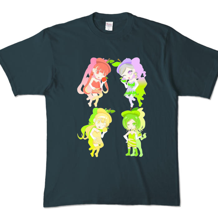 カラーTシャツ - XL - デニム (濃色)