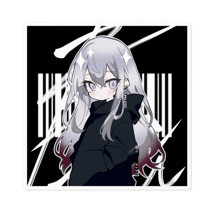 ステッカー - 100 x 100 (mm)