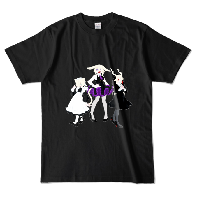 カラーTシャツ - L - ブラック (濃色)