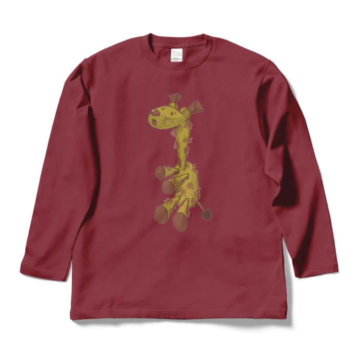 ロングスリーブTシャツ - L - バーガンディ