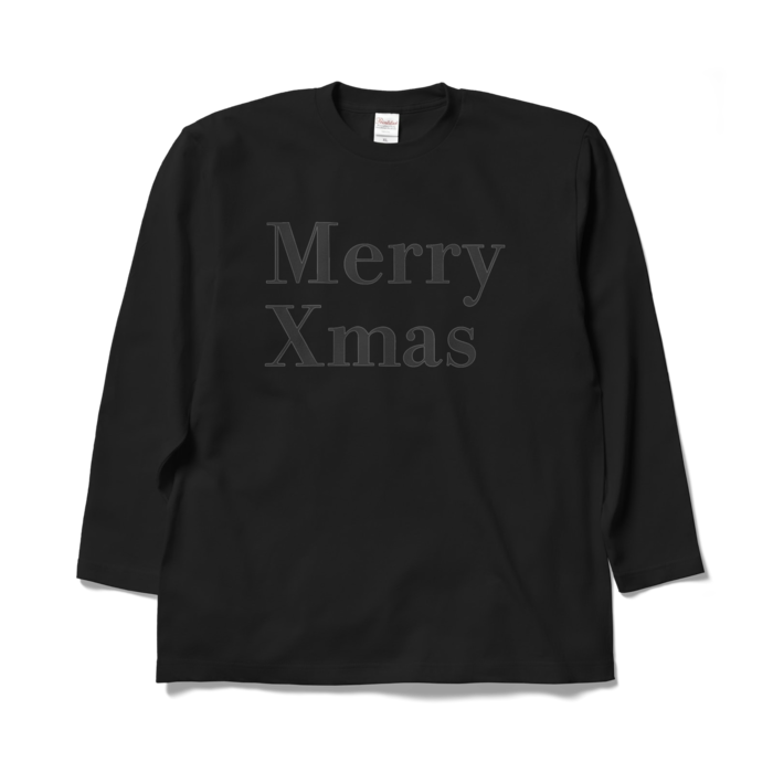 ロングスリーブTシャツ - XL - ブラック