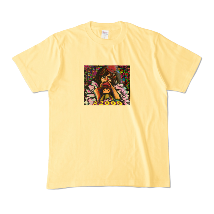 カラーTシャツ - M - ライトイエロー (淡色)