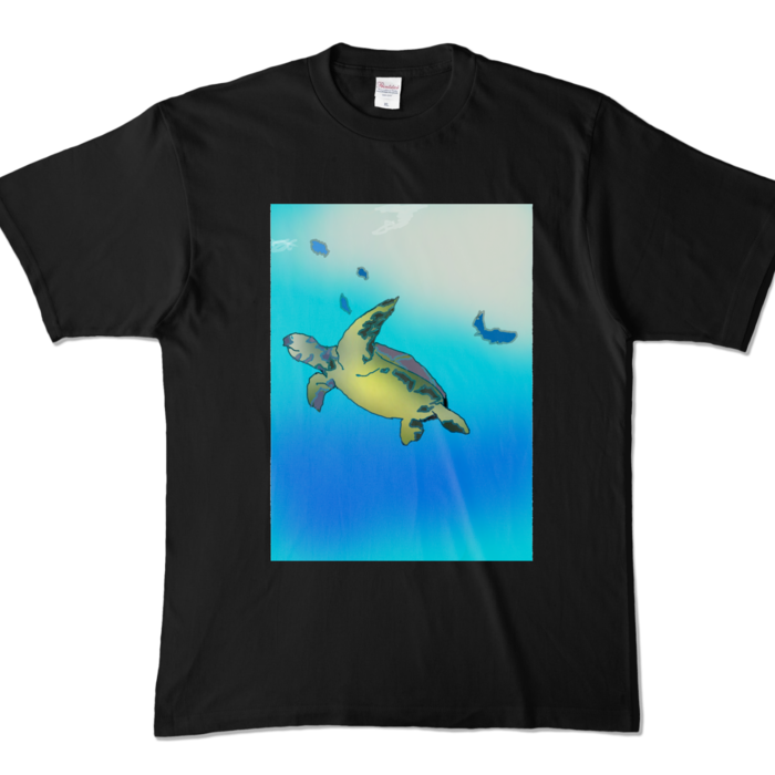 カラーTシャツ - XL - ブラック （濃色）