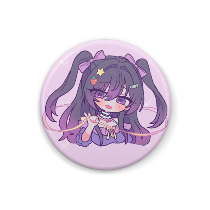 缶バッジ(ずっと一緒) - 32mm