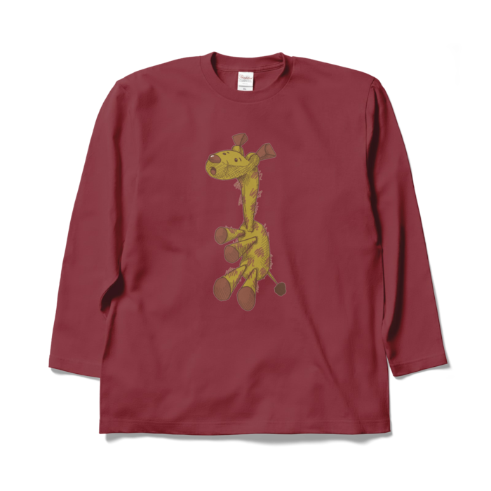 ロングスリーブTシャツ - XL - バーガンディ