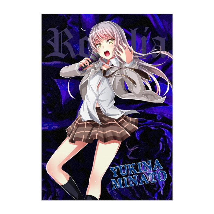 【湊友希那】ポスター - B2