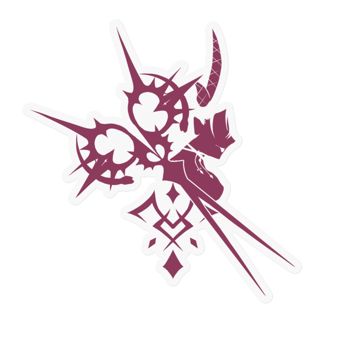 ステッカー - 100 x 100 (mm)