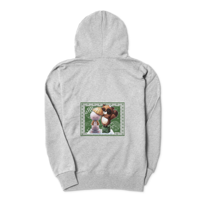 ジップパーカー - S - 杢グレー