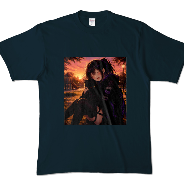 カラーTシャツ - XL - ネイビー (濃色)