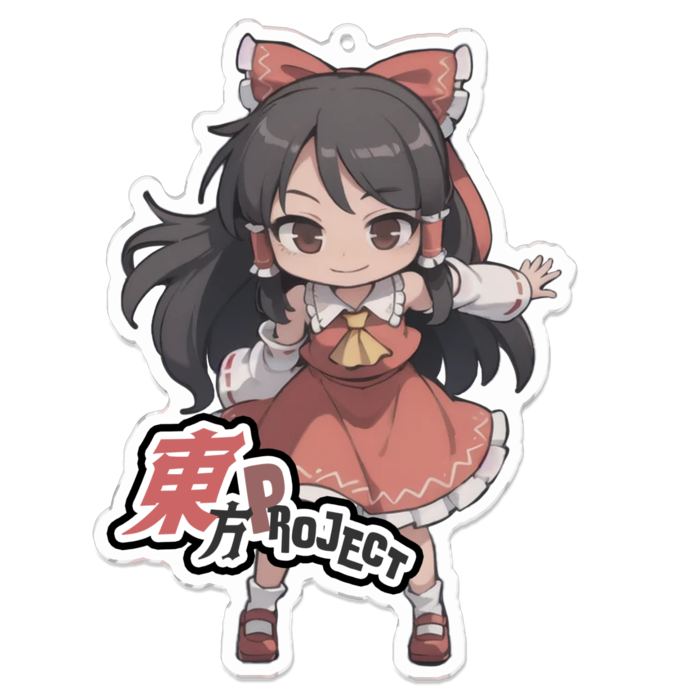 アクリルキーホルダー - 100 x 100 (mm)