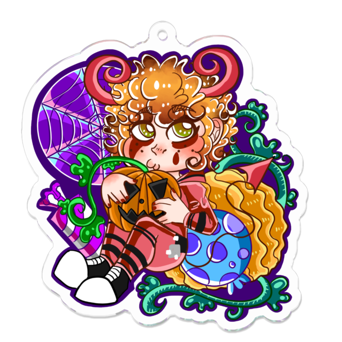 アクリルキーホルダー - 70 x 70 (mm)