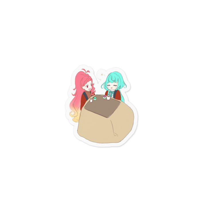 ステッカー - 100 x 100 (mm)