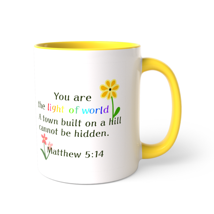 ツートンカラーマグカップ - 直径 8.2cm / 高さ 9.5cm