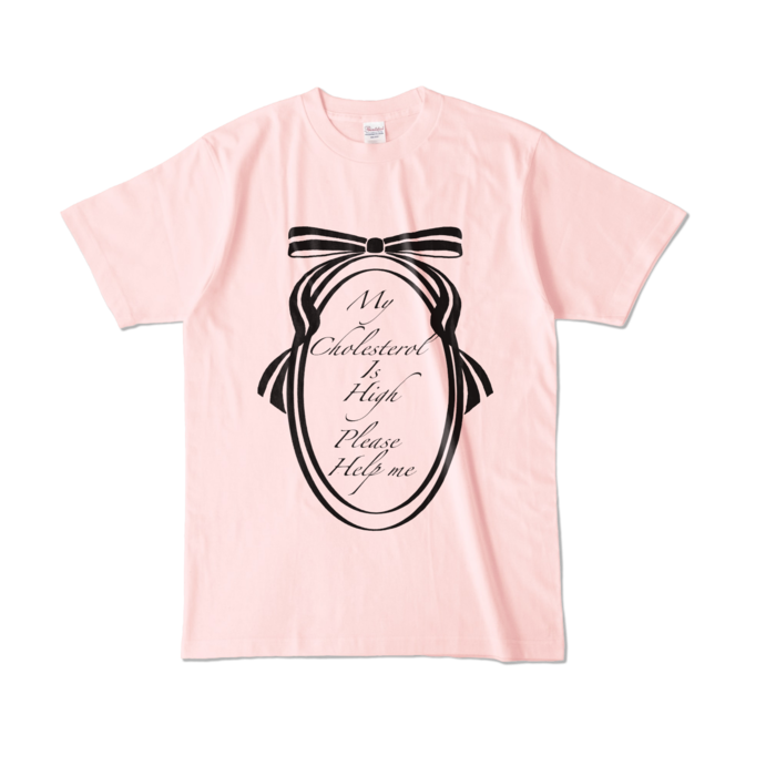 カラーTシャツ - L - ライトピンク (淡色)