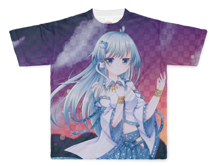 フルグラフィックTシャツ - L - 両面印刷