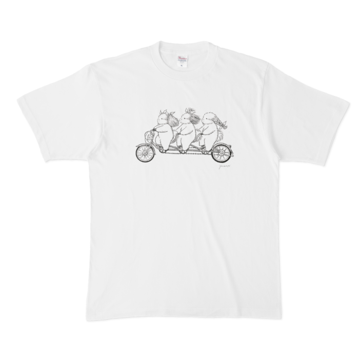 Tシャツ - XL - 白/T-Shirt white(XL)