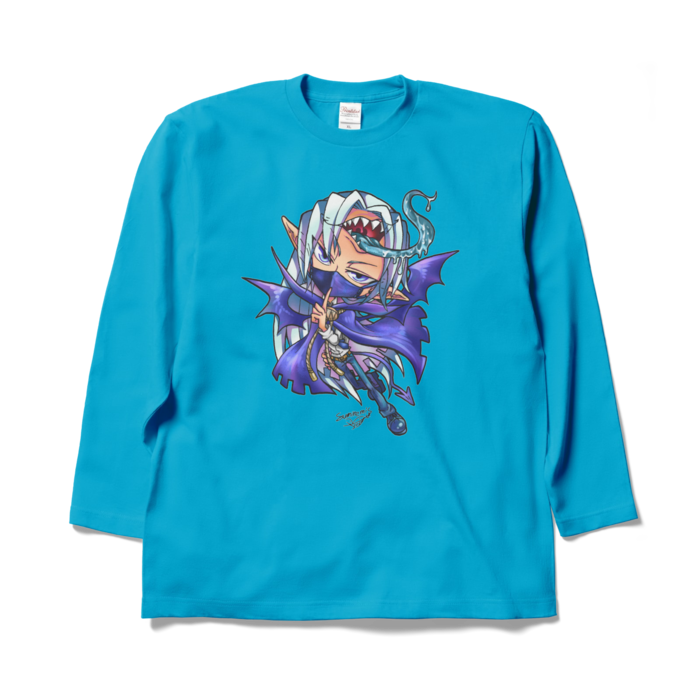 ロングスリーブTシャツ - XL - ターコイズ