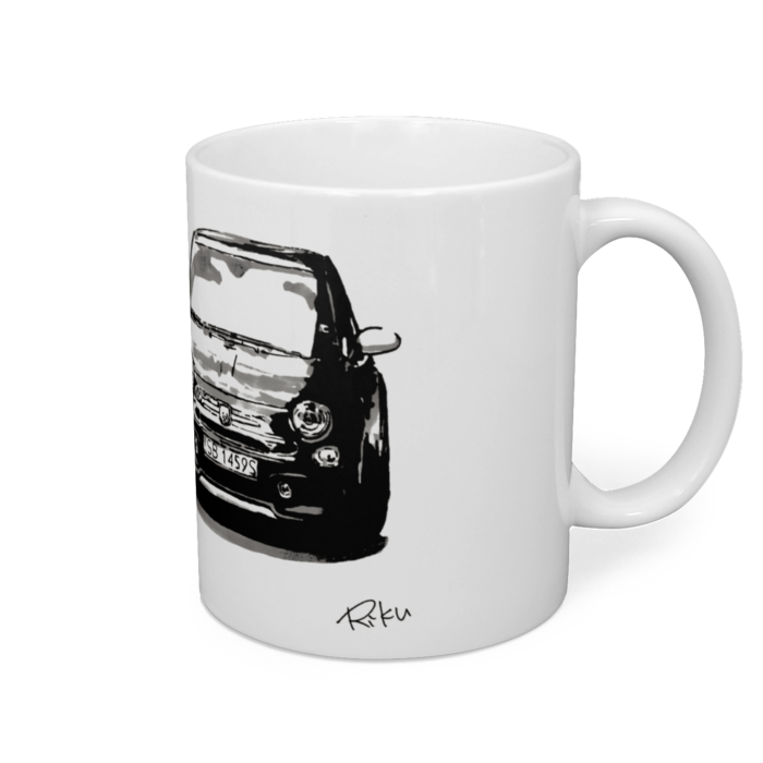 マグカップ - 直径 8 cm / 高さ 9.5 cm