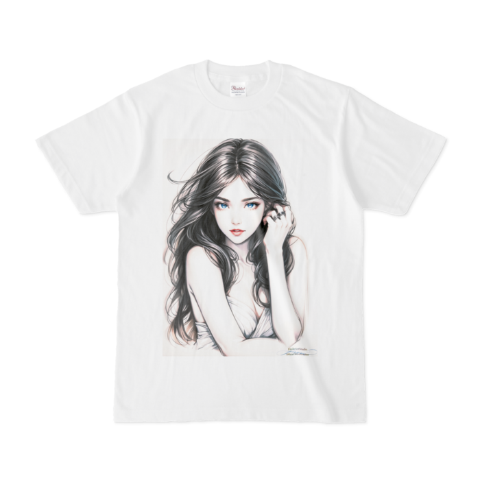 (前面プリント)  Elegant Woman Tシャツ - S - 白