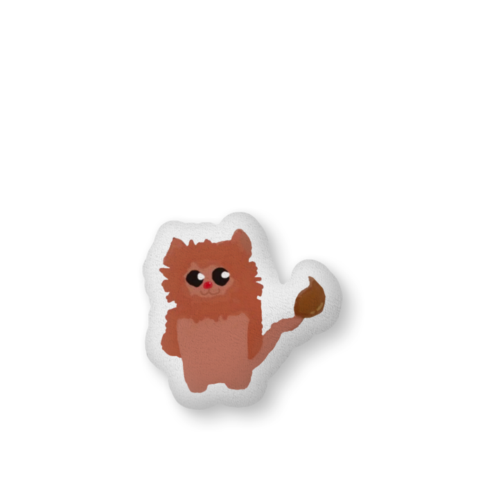 ふかふかクッション - 中（H56×W36cm） - 両面