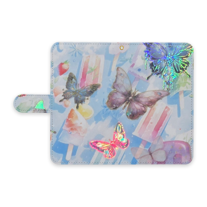 手帳型Androidケース - L - ストラップ穴 あり