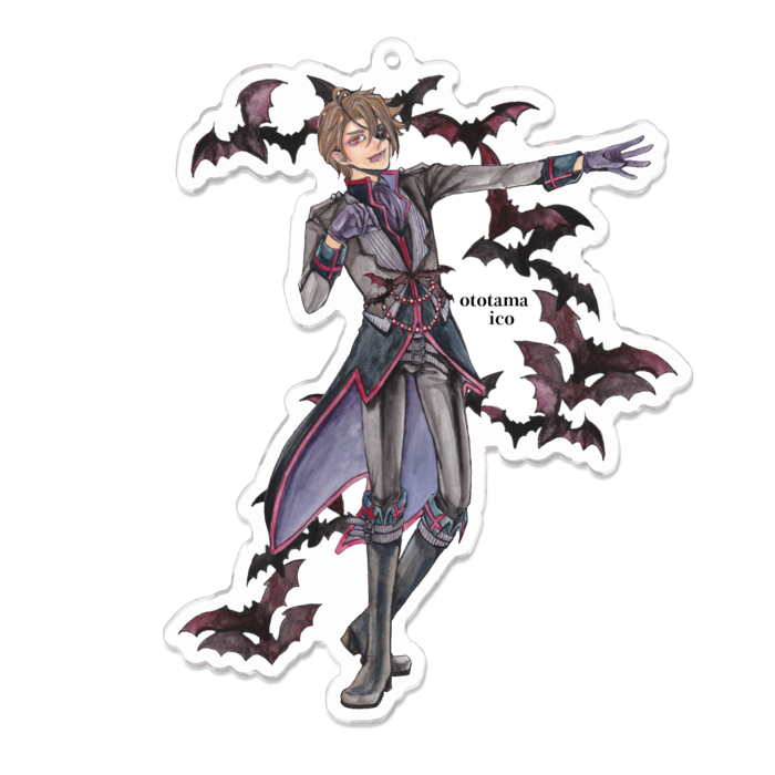 アクリルキーホルダー - 100 x 100 (mm)