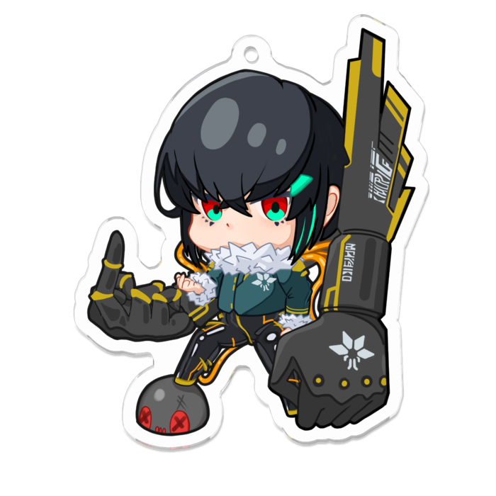 アクリルキーホルダー - 70 x 70 (mm)