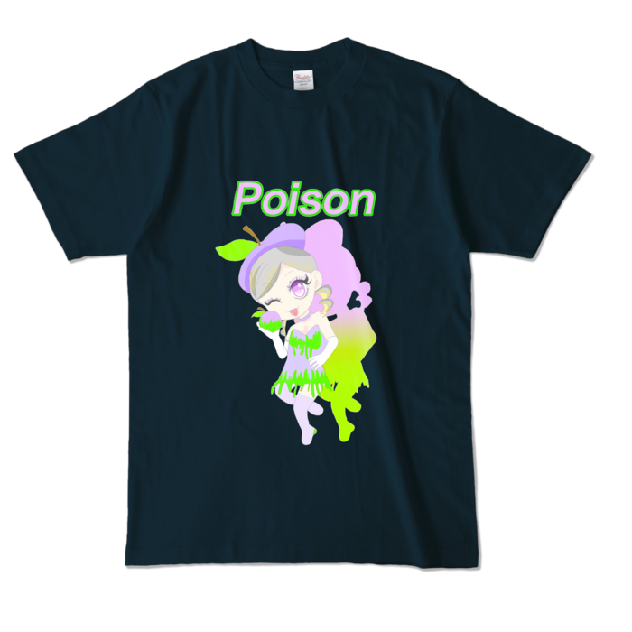 カラーTシャツ - L - ネイビー (濃色)