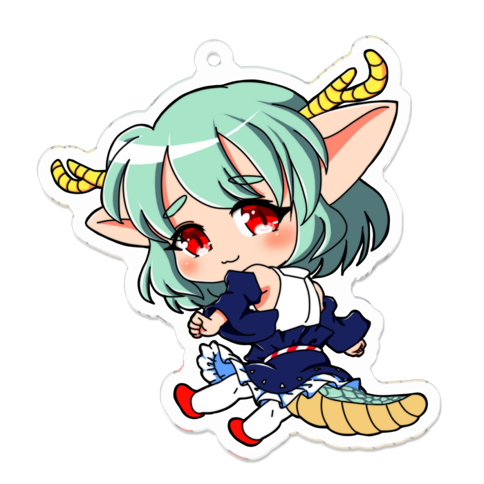 アクリルキーホルダー - 70 x 70 (mm)