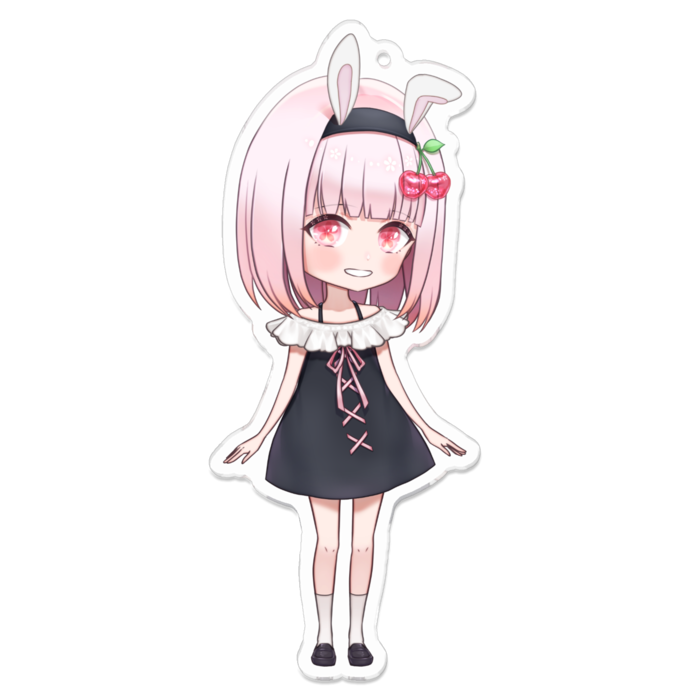 アクリルキーホルダー - 100 x 100 (mm)