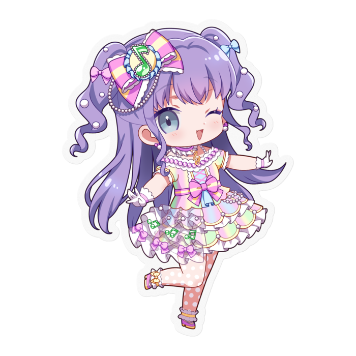 ステッカー - 100 x 100 (mm)