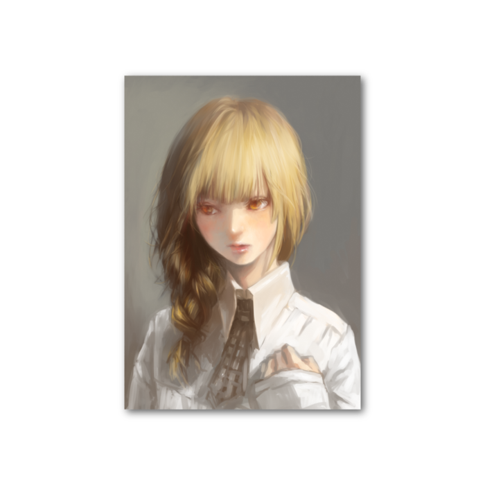 フォト風カード - 縦 - 片面
