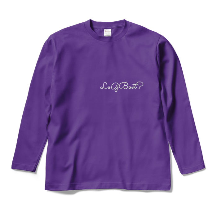 ロングスリーブTシャツ - M - パープル