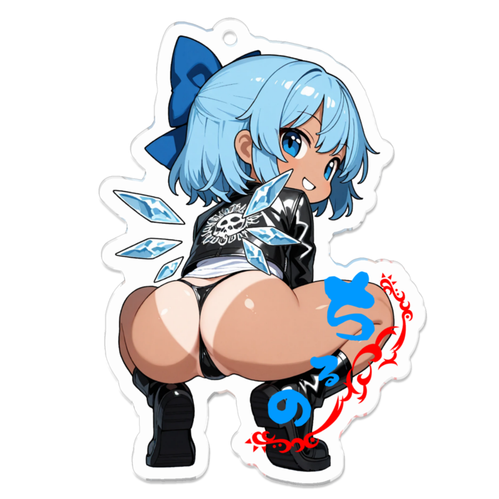 アクリルキーホルダー - 70 x 70 (mm)