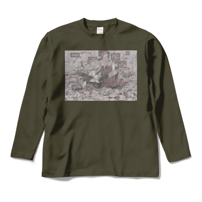 ロングスリーブTシャツ - M - アーミーグリーン