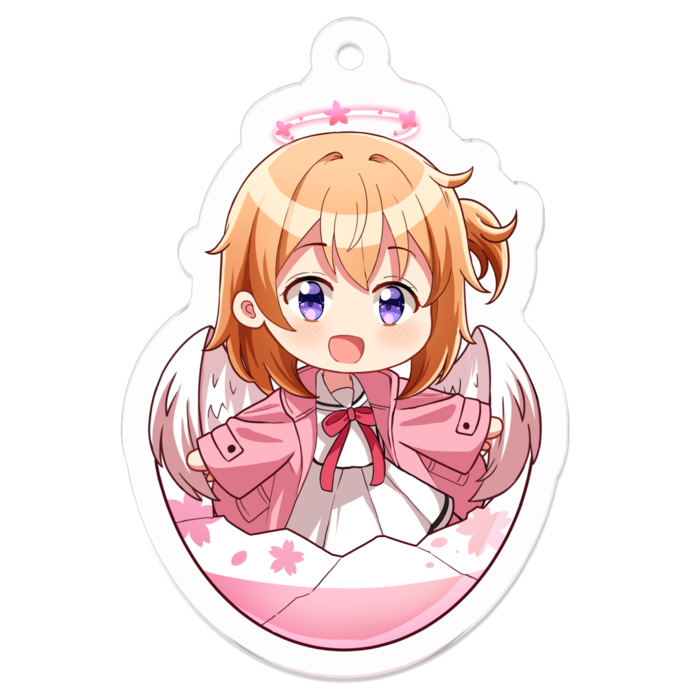 アクリルキーホルダー - 50 x 50 (mm)