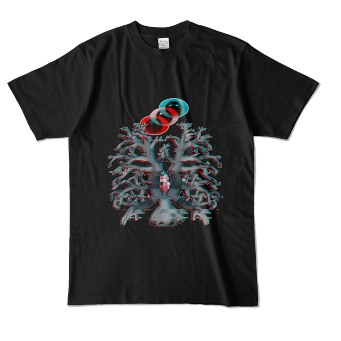 カラーTシャツ - L - ブラック (濃色)