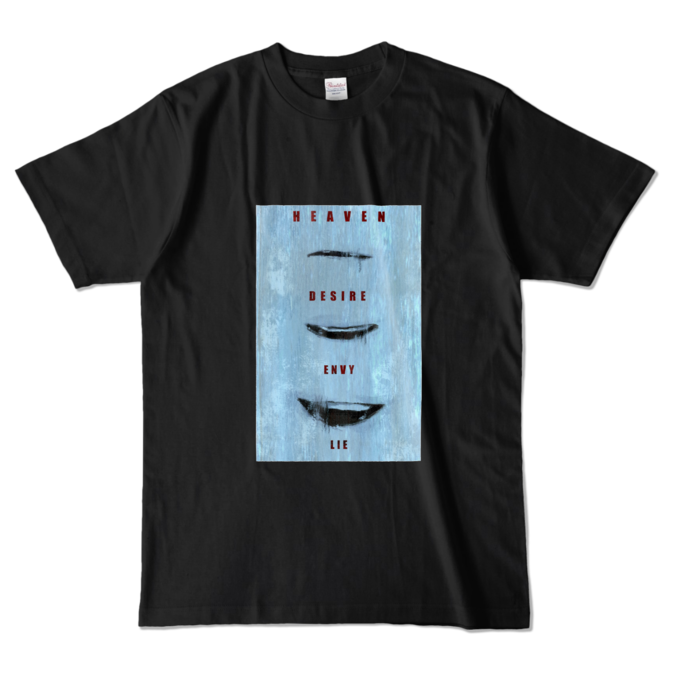 カラーTシャツ - L - ブラック (濃色)